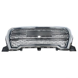 Labwork Front Upper Grille For GMC Sierra 1500 Denali 2019 2020 2021 Chrome