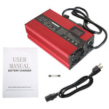 Battery Charger48 volt 10A Round 3 Pin Plug For Club Car Golf Cart E-Z-GO
