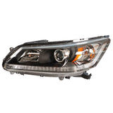 Labwork Left Headlight Headlamp Halogen For 2013-2015 Honda Accord w/o LED DRL