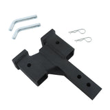 Labwork Trailer Dual Hitch Extender For 2 In Receiver 2 In Solid Shank 10000Lb