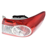 Labwork Passenger+Driver Side Outer Tail Light Lamp For Toyota Corolla 2011-2013
