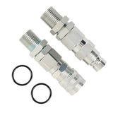 Hyd.Quick-Connect Coupler KV13884 AT312877 For John Deere 35G 50C 260 325 CT332