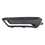 Labwork Left Side Fog Light Cover Fit For Chevrolet Impala 2014-2020 Black Bezle