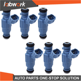 Labwork 6 Pcs Fuel Injectors For 2003-2004-2005 Kia Sorento 3.5L 35310-38010