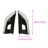 Labwork RH+LH Bumper Fog Light Cover For Infiniti Q50 18-20 Electroplated Trim