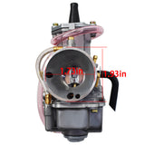 21mm carburetor For mortorcycle 2 Stroke 50cc -100cc PWK racing carburetor