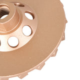 Grinding Wheels 4.5" Diameter 18 Turbo Diamond Segments 5/8"-11 Arbor