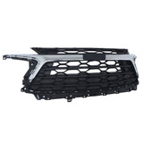 Labwork Front Upper Grille Blk+Chrome Molding Trim For Chevrolet Blazer LT 23-24