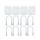 Labwork Trailer Axle Suspension Kit 1750lb Leaf Springs Ubolt Kit 3500lb Tandem