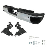 Labwork Rear Bumper Chrome For Silverado Sierra 2500 3500 2015-2019 Steel W/Park