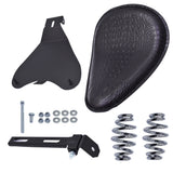 Black Motorcycle Bobber Solo Seat Spring For Yamaha VStar 1300 1100 950 650 US