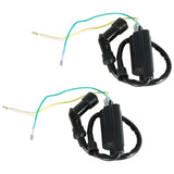 2PCS Ignition Coils 12V For Honda CB350 CL350 SL350 CL450 CB450 CB500 1965-1975