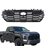 Labwork Front Upper Grille Mesh For Toyota Tundra 2022-2023 Matte Black Plastic
