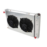 Labwork 4Row Radiator+Shroud Fan For 1973-1987 Chevy C/K C10 C20 C30 K10 K20