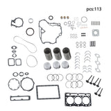 D1105 Overhaul Rebuild Kit For Kubota D1105 Engine Tractors B2620HSD RTV1100RW9