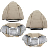 Labwork Front Left Right Seat Cover For Ford F250 350 Lariat 1999-2000 Tan