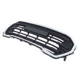 Labwork Front Bumper Upper Grille Chrome&Matte Black For 2022-23 GMC Terrain SLE