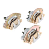 Front & Rear Brake Calipers For 2013 2014 Polaris Scrambler XP 850 LE HO EPS