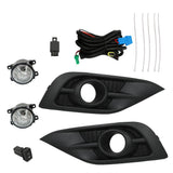 Labwork Right+Left Front Bumper Fog Light For Honda CR-V 2012-2014 Switch+Wiring