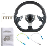 Golf Cart 13" inch carbon fiber Steering Wheel for Ezgo RXV TXT and Yamaha