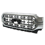 Labwork Front Bumper Grill For 2021-2022 Ford F150 XLT Black&Chrome ML3Z-8200-CA
