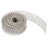 2-1/2" 0.09" Ring Shank 15 Degree Wire Coil Stainless Steel Siding Nail 3600Pack
