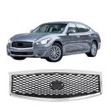 Labwork Front Bumper Grille For Infiniti Q70 Q70L 2015-18 2019 W/ Camera Option