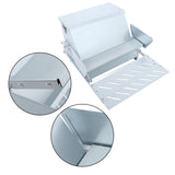Automatic Chicken Feeder Galvanized Steel Poultry Feeders 20lb For 6-12 Chickens