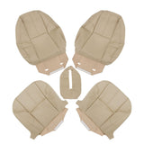 Labwork Front Bottom Top Seat Cover Tan For Chevy Tahoe GMC Sierra 2007-2014
