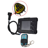 Labwork LCD Monitor Switch&Remote Controller For Car Diesel Air Parking Heater