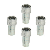 4PCS LVA16843 Hydraulic Quick Coupler for John Deere 1025R 1023E Tractors