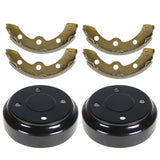 set for 1995-up DS and Precedent Golf carts brake drums and brake shoe kit