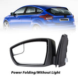 Labwork Left Side Mirror For 2015-2018 Ford Focus F1EZ17683L W/ Power Durable