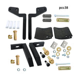 LH & RH Bobtach Handle Wedge Repair Kit 6563107 6563106 Replacement for Bobcat Skid Steer 741 742 743 843
