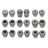 0.0002'' CNC 18 Pcs Super Precision ER32 Collet Set Sizes 3/32'' to 25/32''