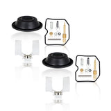 2Sets For KAWASAKI EX250 Ninja 250R 2001-12 Carburetor Repair Kit Diaphragm