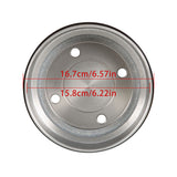 brake drums and brake shoe kit for 1995-up DS and Precedent Golf carts.