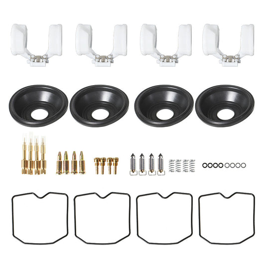 Carburetor repair kit diaphragm rubber Float For Kawasaki GPz1100 1995-1997