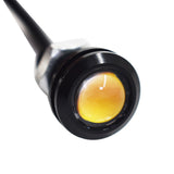 Labwork For eagle eye Fog DRL Reverse Backup Light LED 18MM Amber Yellow 10PCS