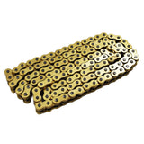 ATV Motorcycle 525 Pitch 120 Links With O-Ring Drive Chain Gold Color 525-120