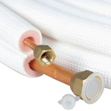 1 Pcs 1/4"-1/2" Dia. 25 Feet Install Kit Fits For Mini Split Heat Pump Systems