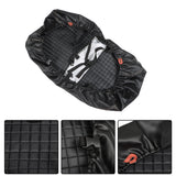 4Pcs Front And Rear Seat Covers For E-Z-GO Medalist TXT Golf Carts - Black Color