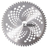 2 × Fits For Carbide Tip Brush Blades Cutter Trimmer Weed Eater 10 Inch 60T
