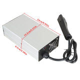 48V 15A Battery Charger w/ RXV Plug and LED For Club Car EzGo Yamaha Golf Cart