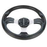 NEW 12.5 inch Carbon Fiber Steering Wheel for Yamaha EZGO Club Car Golf Cart