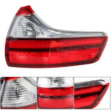 Labwork Outer Passenger Right Side Tail Lights Lamp For Toyota Sienna 2015-2020