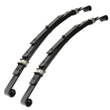 Heavy Duty Rear 4 Leaf Springs for E-Z-GO TXT 1995-2013 Golf Cart (Set of 2)