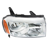 Passenger Side Headlights Assembly Replacement for Honda Pilot 2012-2015 Housing Chrome Lamp RH 1PC 33100-SZA-A11