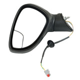 Labwork Door Mirror W Power Spotter For 2011-2019 Ford Fiesta Left Side