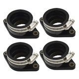 4 Left Right Carburetor Intake Manifold Boot for Suzuki GS850G GS850GL 1980-1983